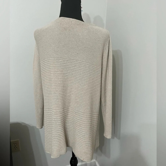 JOSEPH A Cream Color Knit Sweater XL - Picture 2 of 11